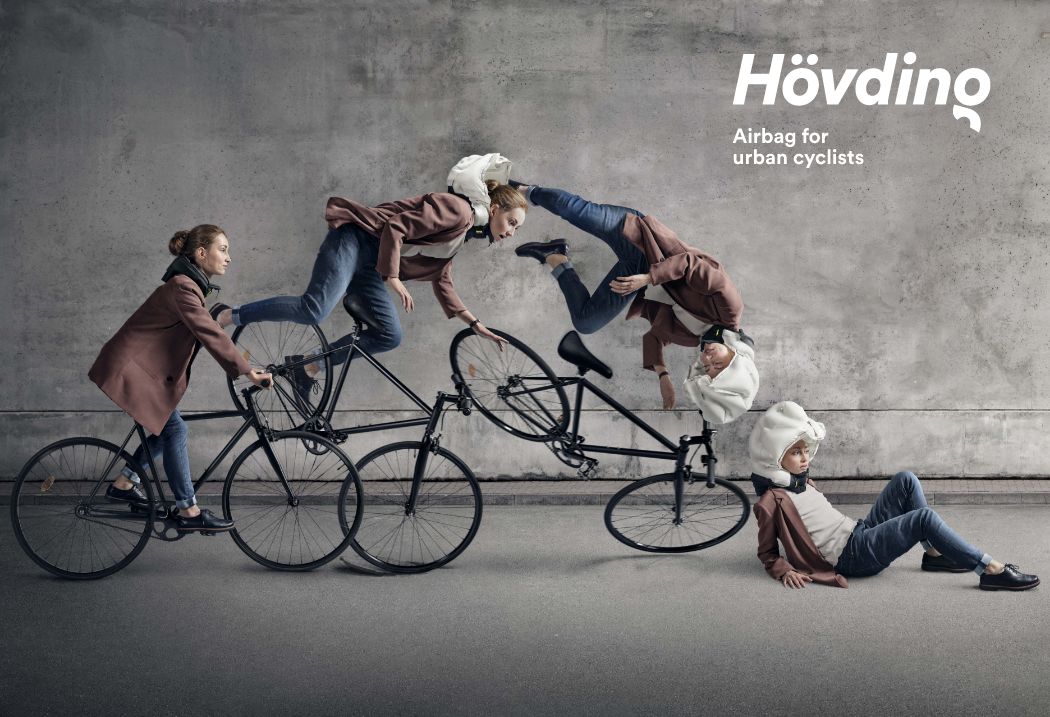 自転車用エアバッグ